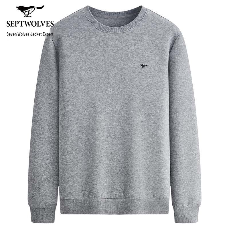 SEPTWOLVES Men's Anti-Static Crew Neck Sweatshirt
