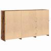 LED Sideboard Reclaimed Wood Look 181.5 x 37 x 100 cm Engineered Wood