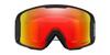 Oakley Snow Goggles 0OO7070 Line Miner Matte One Size Black, Japan, (Free Size)