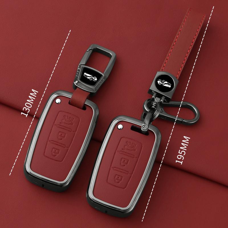 Interior Mouldings 3 Buttons Car Zinc Alloy Key Case Cover For Hyundai IX35 Sonata 8 For Kia Forte Rio 3 K2 K3 K5 Sportage Keych