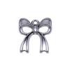 Pendants Bow With Crown Charms For Princess Themed Jewelry Making Alloy