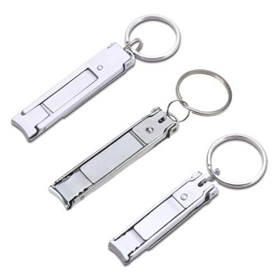 Ultra Thin Portable Nail Clipper Cutter With Hook Splash-proof Nail Clippers