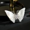 Brooch Light Luxury Premium Sense Thousand Gold Sense Fashion Natural Fritillary Butterfly Brooch Brooch Brooch Brooch Versatile Accessories Pin Acces