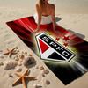 Sao Paulo Fc Crest Beach Towel, Quick-drying, Easy To Care For, Use for Both Fitness and Beach Vacations,Sports Essential Fan Gift