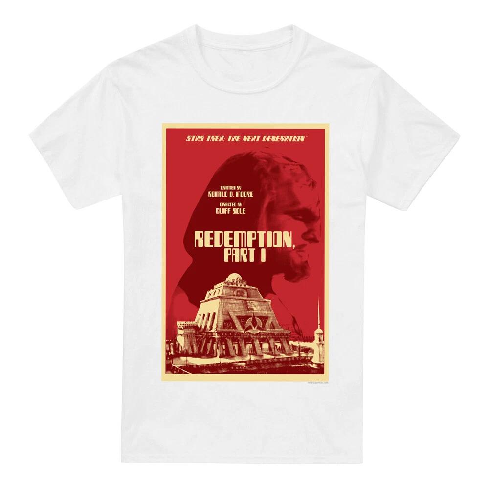 

Star Trek TNG Season 4 Episode 26 100% Cotton T-shirt Mens Tees Top S-2XL, White 4XL