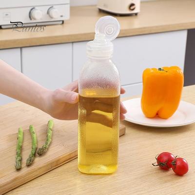 4Pcs 300ML/500ML Frascos de Condimentos À Prova de Vazamento Tempero Squeeze Frascos Recipientes de Óleo de Molho para Cozinha Doméstica
