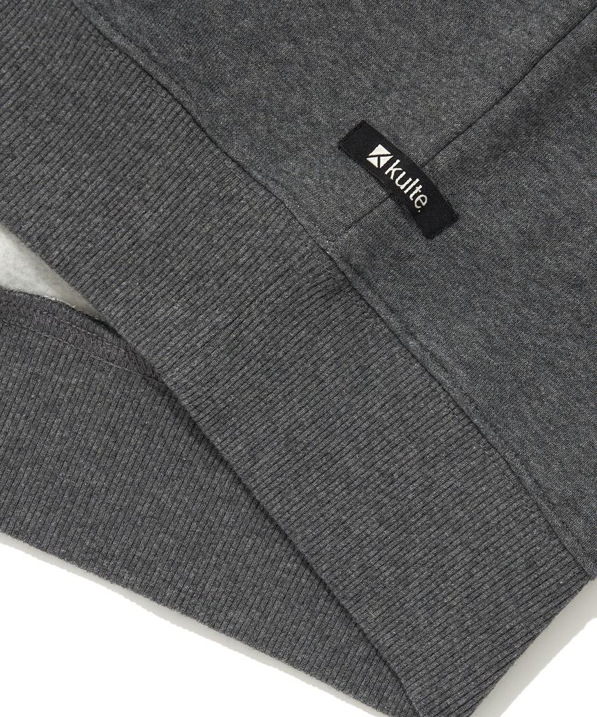 KULTE K Heart Logo Crewneck_C.M.Grey