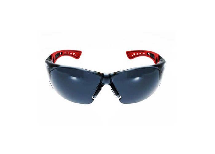 Lunettes de sécurité - bollé safety - rush+ - verres fumés - anti-glisse - ultra légères