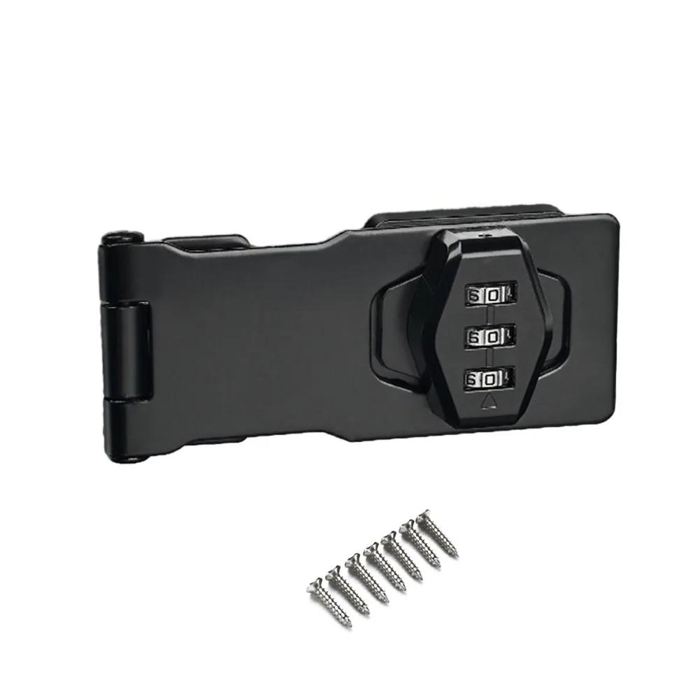 Cabinet Password Lock Drawer Lock 3-Digit Combination Password Lock Security Door Bolt Anti-theft Household Cabinet Hardware