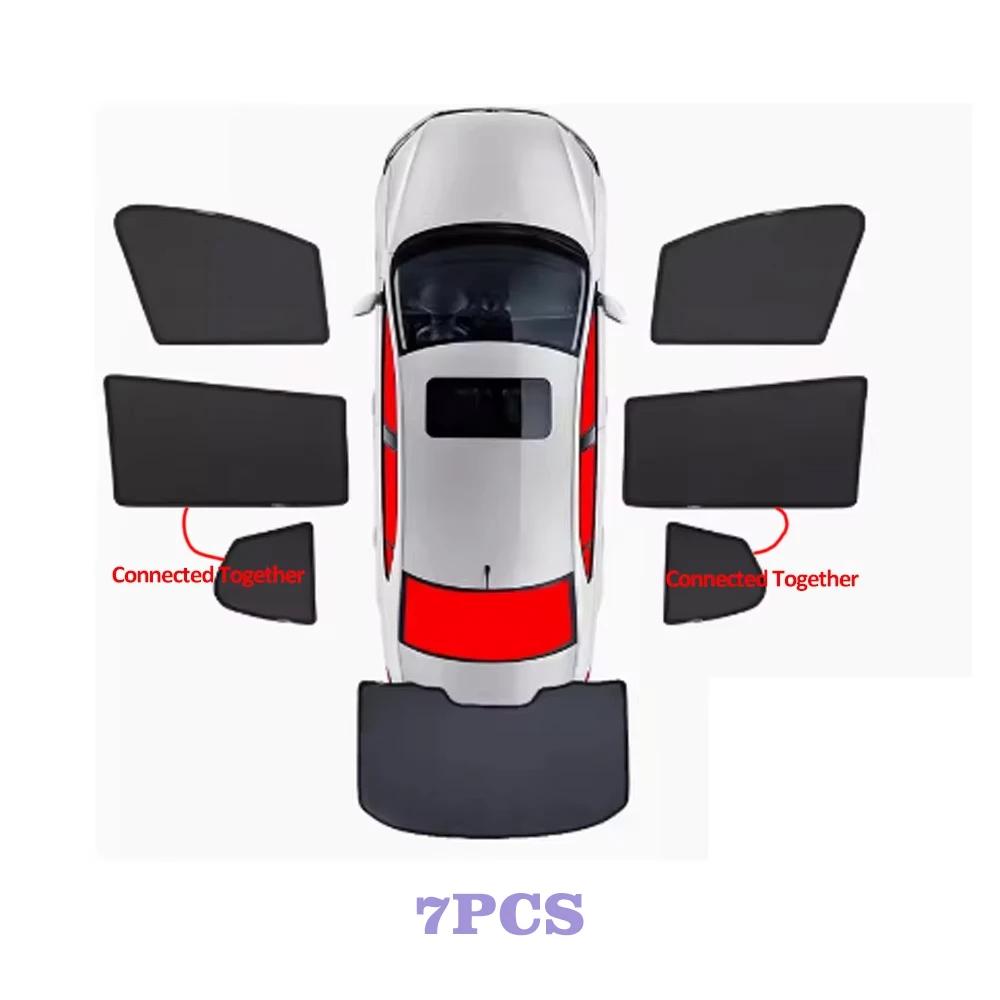 Für Nissan Qashqai J12 Zubehör -2025 Sonnenschutz Dachfensterblenden UV-Schutz Seitenfenster Sonnenschutz Abdeckung Sichtschutz Werkzeuge