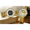 Fashion Ladies Quartz Watch with Sparkling Crystal Stainless Steel Bracelet Wristwatch Elegant Business Dress Watch for Women