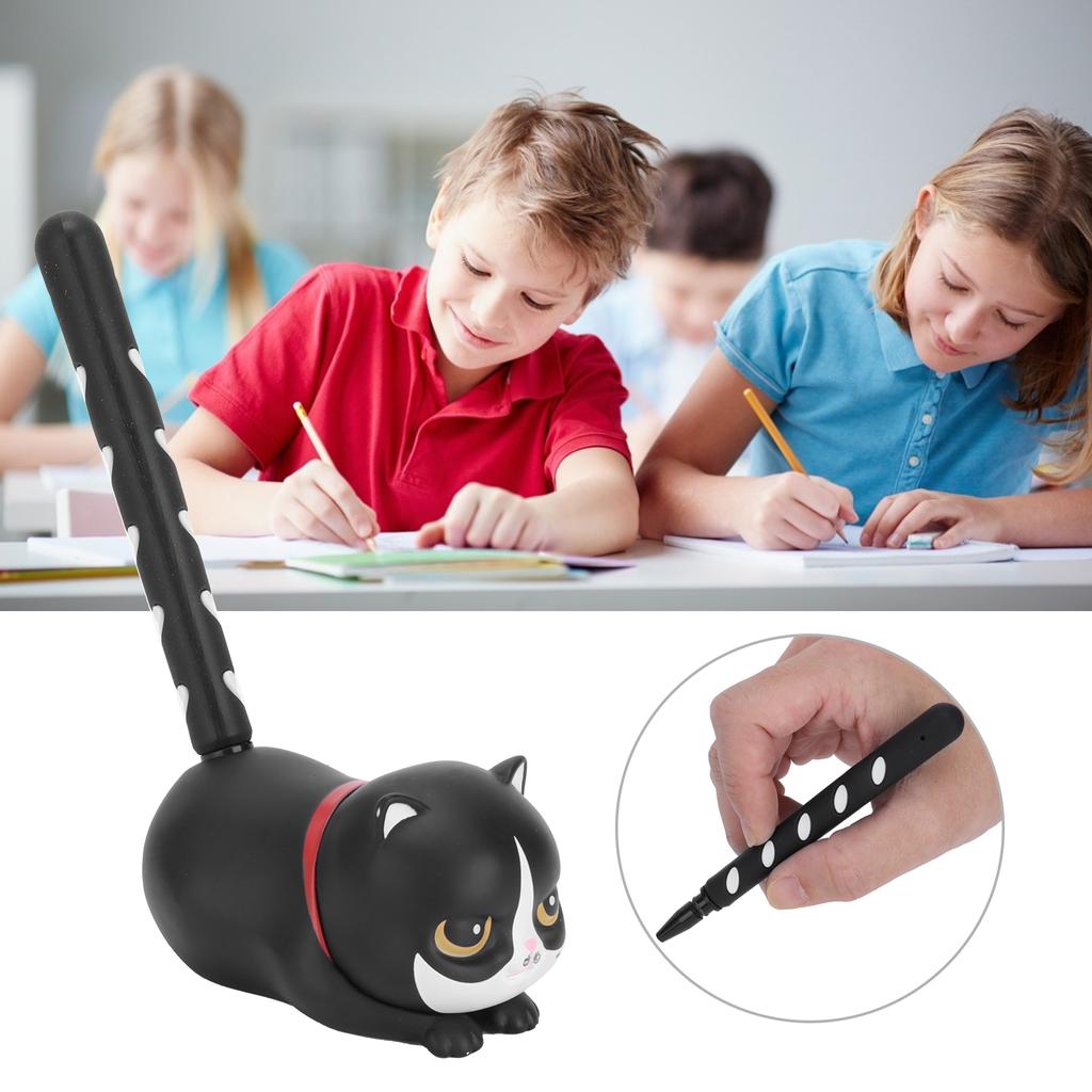 Cute Cat Pattern Silicone Write Gel Pen   School Writing Drawing Taking Notes Sketching