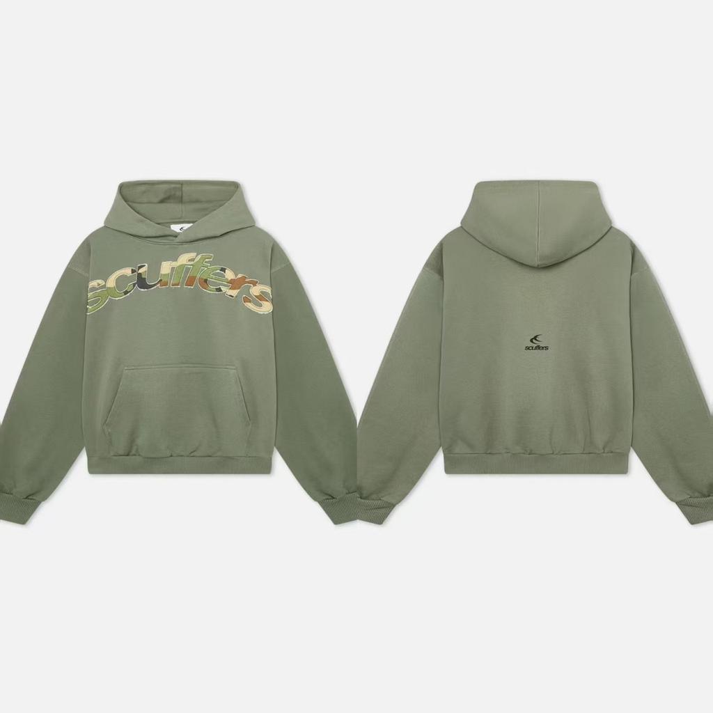 VibeStreet American Retro Casual Loose Trendy Brand Letter Hoodies Jackets Harajuku Aesthetics Punk Simple Versatile Classics Hoodies