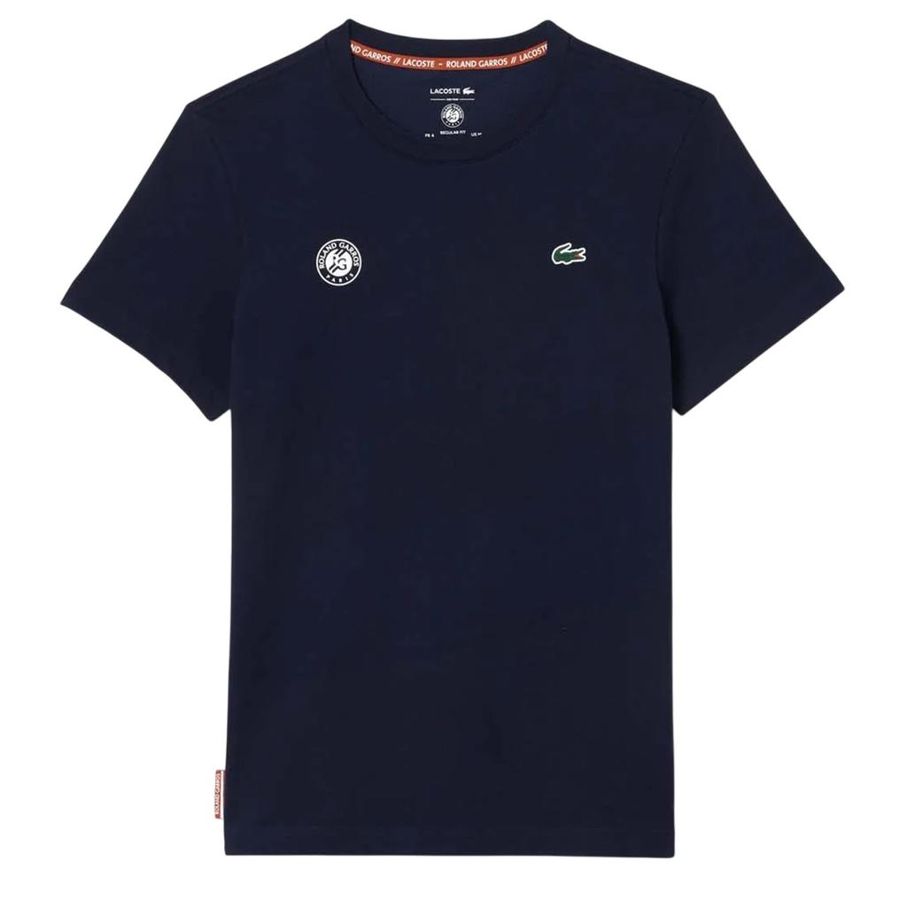 Lacoste Mens Roland-Garros Ultra Dry Tennis T-Shirt