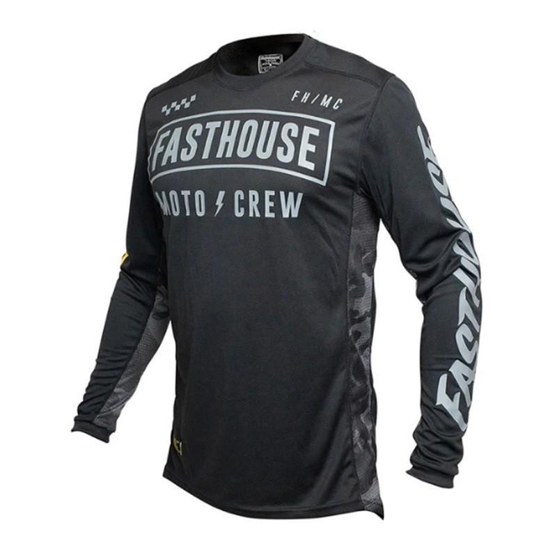 

FASTHOUSE Outdoor Cross-Country Motorcycle Riding Speed-Dry Long-Sleeves T-Shirt Mountain Biking Downhill Suit XXXL