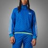 adidas Originals SS23 Adicolor 70s Retro Series Logo Patch Sports Long Sleeve Zip Hoodie Men Hoodies Blue IP6980