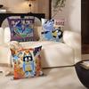 B-Bandit-Cartoon Cushion Cover Car Throw Pillow Case For Sofa Car Christmas Gift 40x40cm 45x45cm
