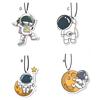 2ks přívěsek do auta roztomilý astronaut, kreativní auto, zpětné zrcátko, závěsné kousky parfémů pro vozidlo