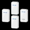 Long-Range Wireless Doorbell with Three Indoor Receivers for Elderly Assistance