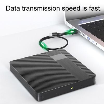 Zewnętrzny napęd DVD do laptopa Przenośny Szybki Typ odczytu/zapisu USB-C USB 3.0 Nagrywarka/Zapisywarka/Odtwarzacz płyt DVD VCD Akcesoria do komputera stacjonarnego PC