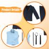 1 Piece Doll Miniature Coat 1/6 Scale Male Top Pants Uniform Outfit Long Sleeve Mens Suit Cloth