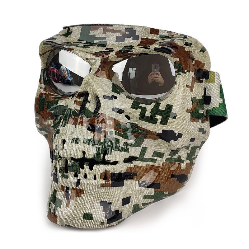 Glasses Water Turning Ghost Head Goggles Mask Motorcycle Riding Mask Windproof Warm Outdoor Protection