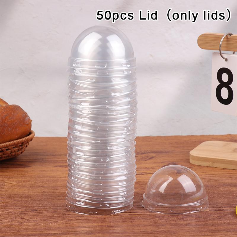 

50Pcs/Set Disposable Cupcake Cups Or Lids Disposable Muffin Cups Heat Resistant Glossy Cupcake Liners DIY Baking Supplies