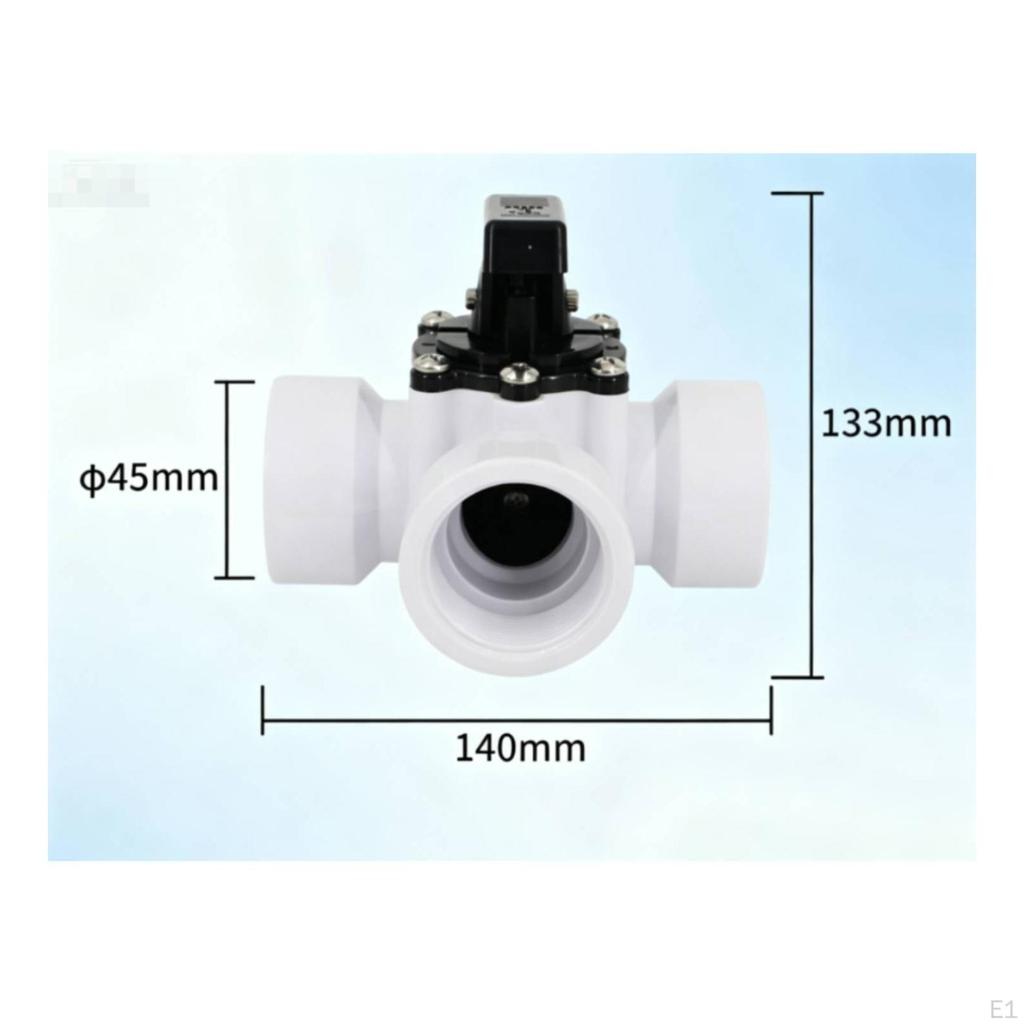 Pool TriplePort Diverter Threaded 1.5Inch Water Circulation