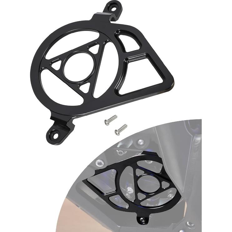 Engine Case Saver for Talaria Sting,Engine Cover Protector Pulley Guard for Electric Dirt Bike Ebike Taparia Sting MX3/Taparia Sting R MX4/Taparia чёрный