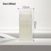 Transparent T-Shaped Glass Candlestick for Home, Living, and Dining Room Decoration