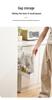 Pegboard Wall-Mount Kitchen Storage Rack for Seasonings - Hole-Free Combinable Shelf