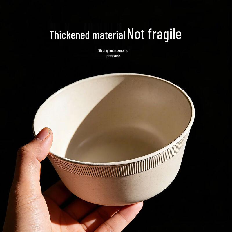 Set di Piatti Monouso Biodegradabili in Fibra di Bambù Qianyu