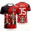 Summer 2026 One Piece Road Flying "Straw Hat Group 01" Sports Themed 3D Printed Breathable Quick Dry T-shirt for Men and Women