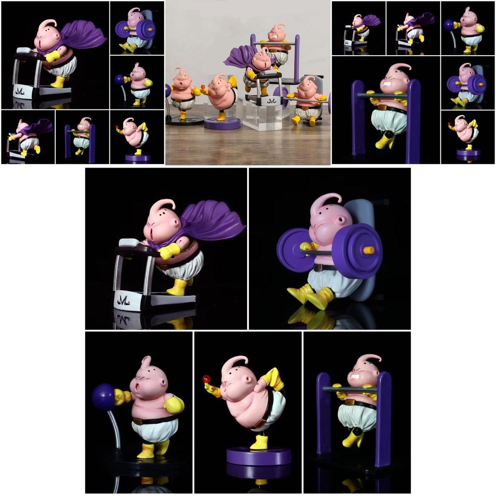 Majin Buu Zeichentrickfigur Spielzeug Lebendige Ausdrücke Und Verschiedene Erscheinungsbilder Zur Sammlung Dekoration Oder Geschenk