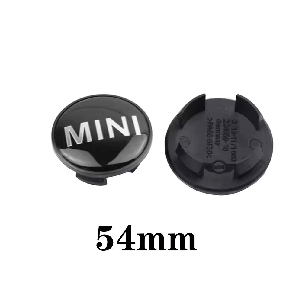 4Pcs 54mm Car Wheel Center Hub Cap Rim Cover For Mini JOHN Cooper S Works JCW One+ R56 R60 R61 F54 F55 F56 F60 Auto Accessories