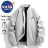 NASA MARVEL Men's Casual Stand Collar Baseball Jacket