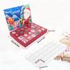 24 Grids Gift Candy Boxes Creative Fillable Christmas Countdown Advent Calendar Empty Suprise Boxes For Kids Party Favor
