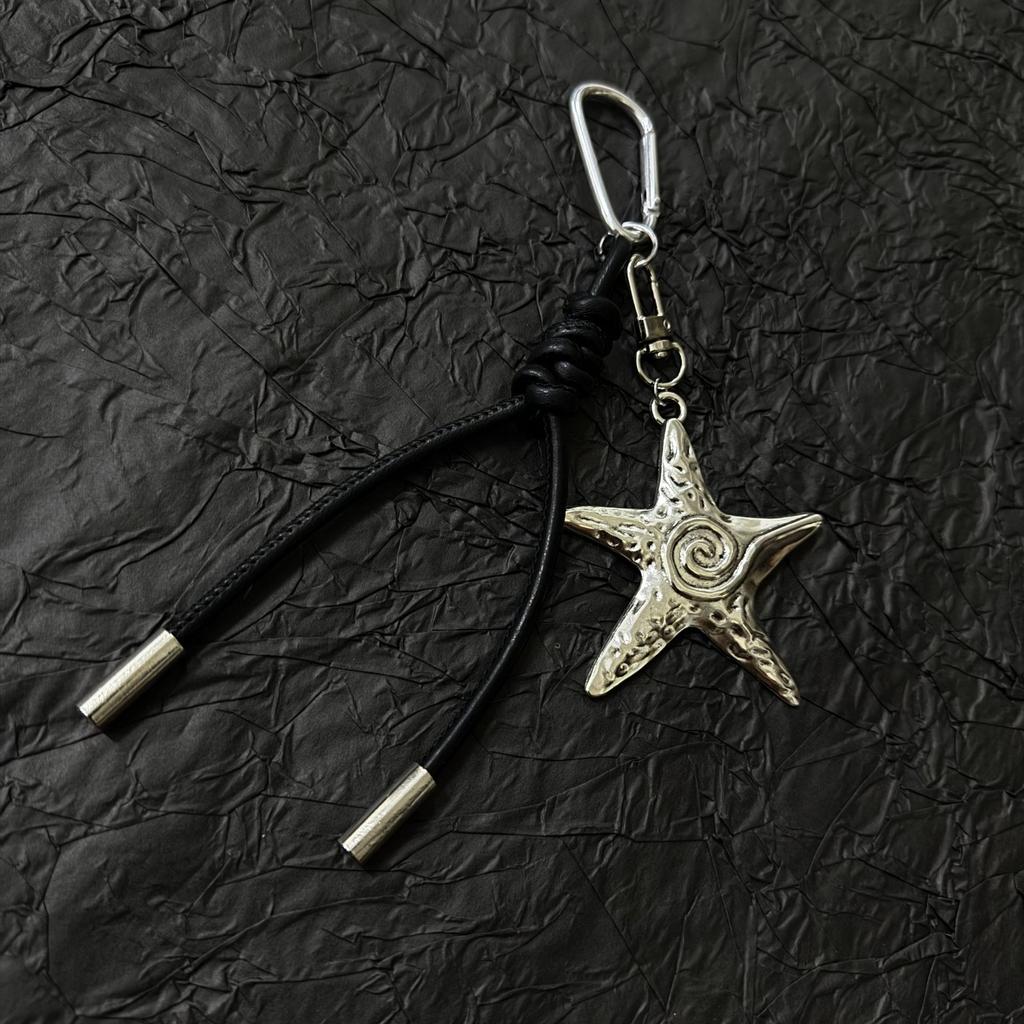 Punk-Stil Kurze Kette Schlüsselanhänger Taillen-Hängedekoration Einfacher Schlüsselanhänger Hängendes Ornament Handtaschen-Anhänger