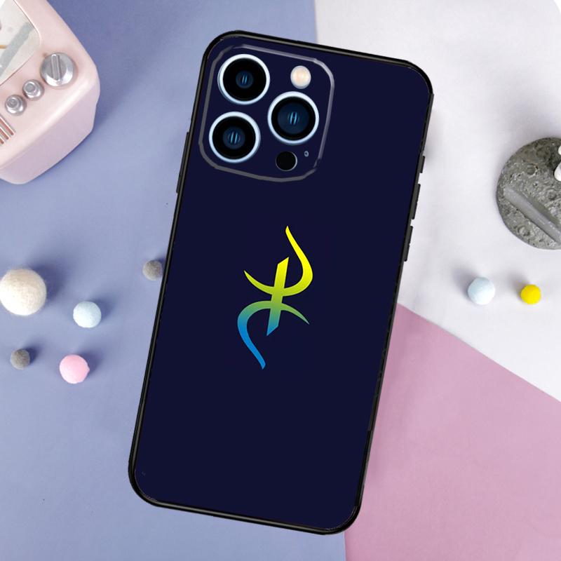 

Amazigh Berber Symbol Case For iPhone 16 15 14 Pro 11 12 13 Pro Max XS X XR Plus 12 13 Mini Soft Cover iPhone 12 Pro