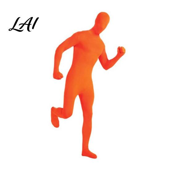 Durable Spandex Outfit Unisex Full Body Zentai Suit Adults Halloween Party Cosplay Unitard Bodysuit Men Women Stretchy Costume Solid Color