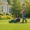 1600w Hand-Pushed Electric Lawn Mower Powerful Push-Style Electric Self-Propelled Lawn Mower Adjustable Foldable
