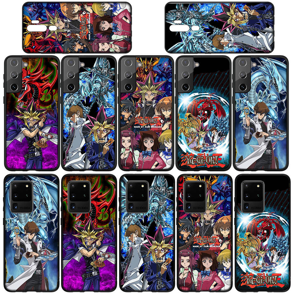 For iPhone 16 15 Xiaomi Redmi Note 14 13 12 11 Pro Max X 8 16e Samsung Galaxy S25 S24 S23 Moto OPPO Huawei Anime YuGiOh Yu Gi Oh Yugi Muto Phone Case