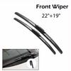Wiper Front & Rear Wiper Blades Set Kit For Mitsubishi Outlander MK1 2003 2004 2005 2006 2007 Windshield Windscreen 22"19"14"