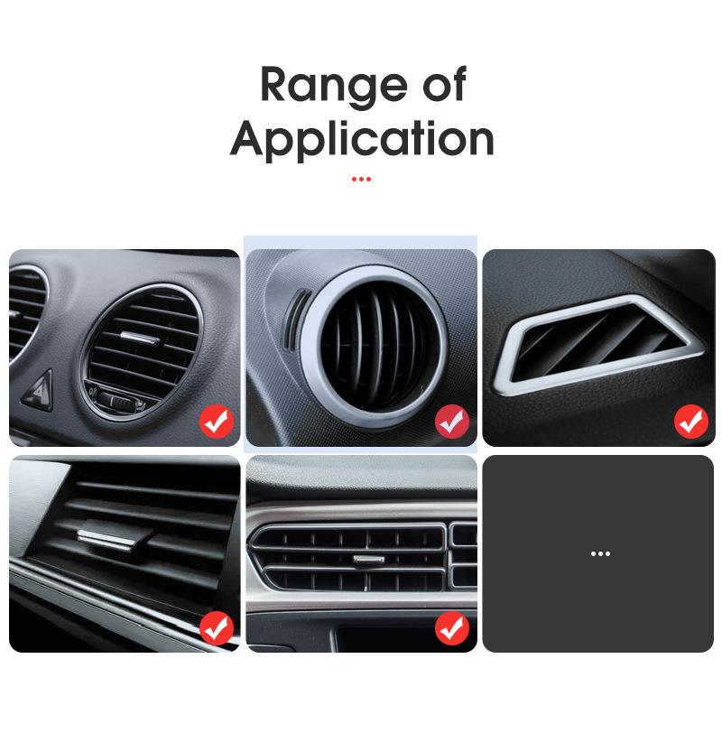 Car Phone Holder Air Vent Mobile GPS Stand Smartphone Support For Mitsubishi Outlander Lancer 9 X EX ASX Pajero L2 Colt Eclipse