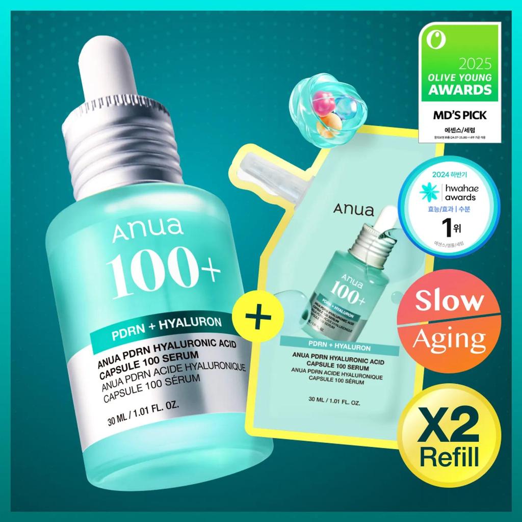 Anua PDRN Hyaluronic Acid Capsule 100 Serum 30ml