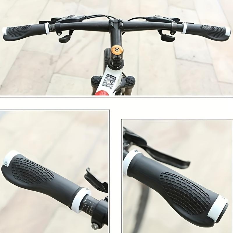 Anti Skid Rubber Bicycle Grips, Mountain Bike Lock On Bicycle Handlebars Grips, 2.5cm MTB Road Cycling Skid Proof Grips