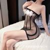 Crispy Love Underwear Women's Transparent Temptation Sexy One-piece Mesh Stockings Pajamas Open One Piece Delivery