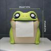 Frodrick The Frog Toilet Paper Dispenser 3D Printed Toilet Paper Holder Tissue Storage Rack Frog Flip Belly Towel Roll Holder