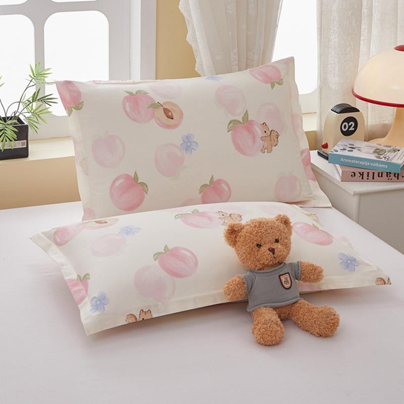 2pcs Floral Pattern Cotton Pillowcase Without Pillow Core, Comfortable Soft Pillow Covers, for Home Bedroom Living Room Decor, 19*29inch