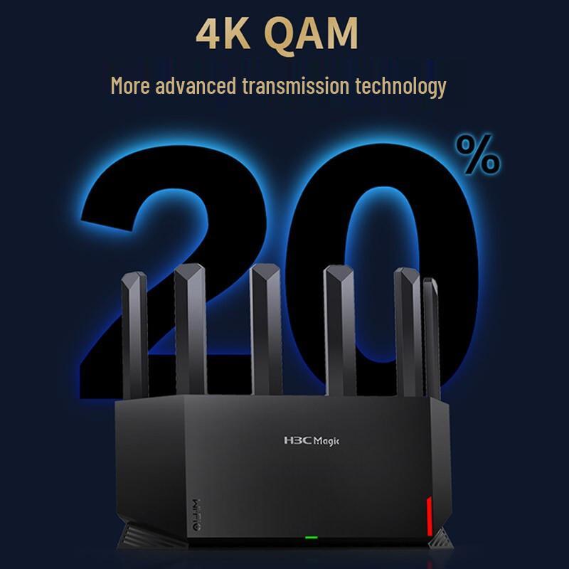 H3C Magic High-Performance Wi-Fi 6 & Wi-Fi 7 Routers (CN Version)